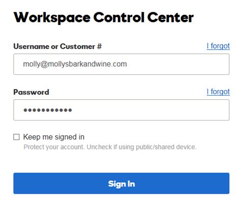 workspace login godaddy|Sign in .